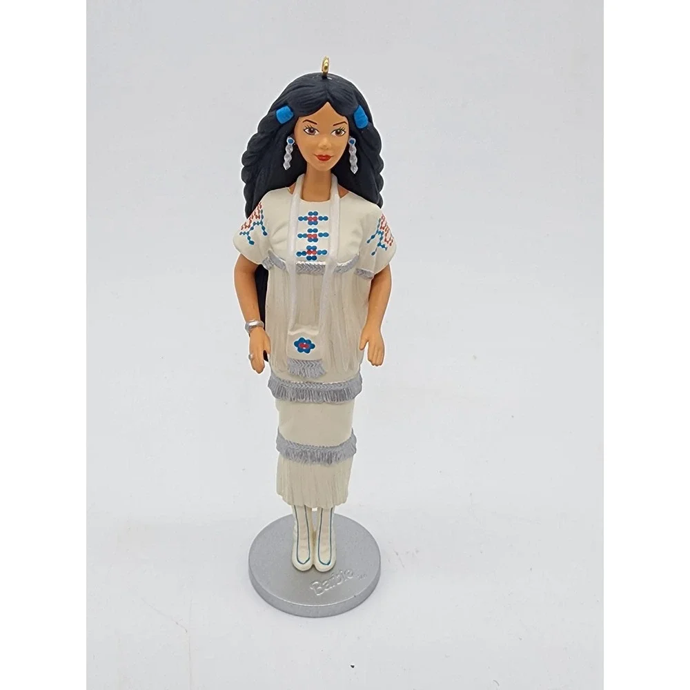 Hallmark 1996 Native American Barbie Dolls of the World Keepsake Ornament